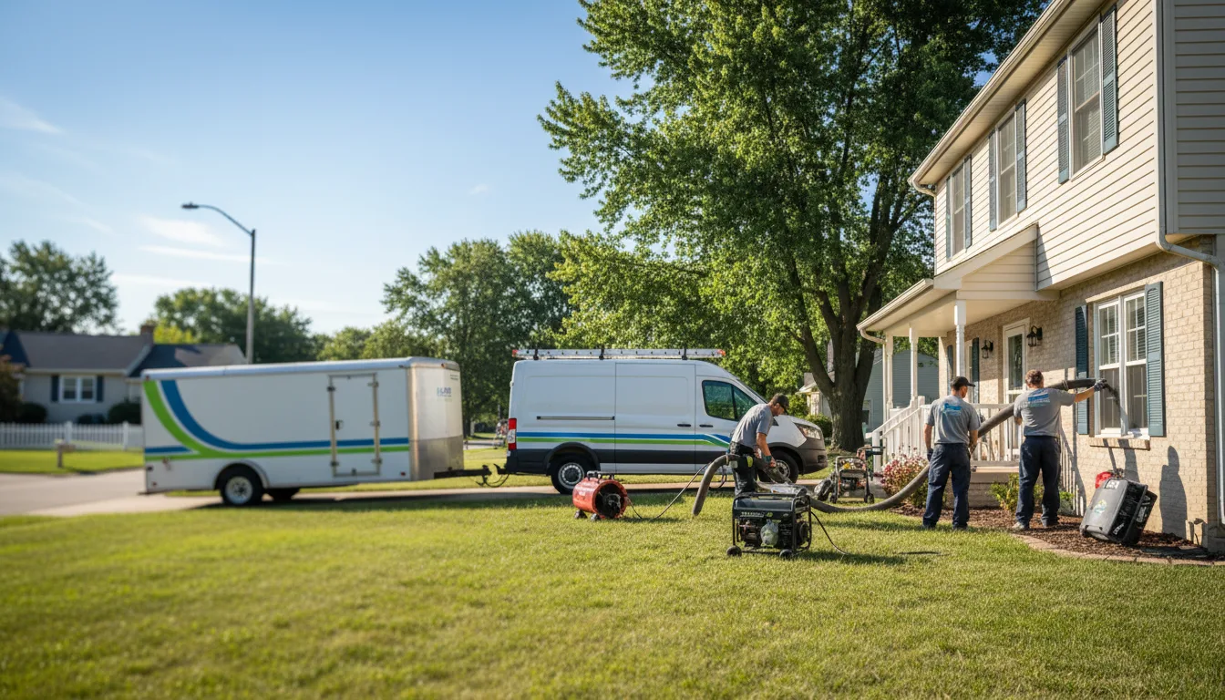 Flooded Basement Restoration And Cleanup With Repair in Garfield, MN near me